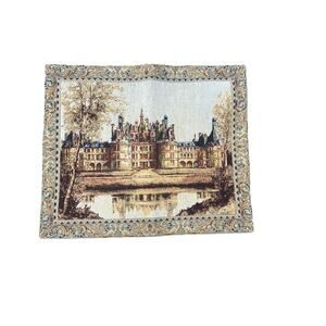 Flanders Tapestries Chateau De Chambord Flemish Tapestry Belgium 45x56 cm 17x21"